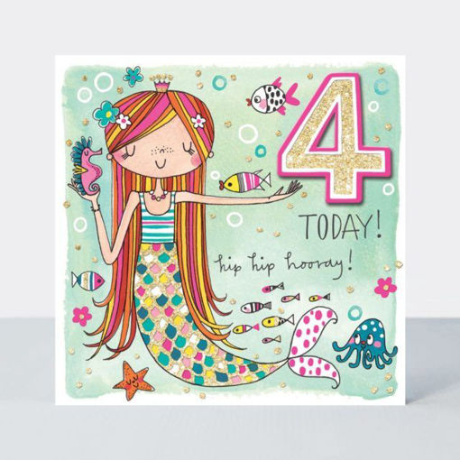 Picture of 4TH BIRTHDAY CARD